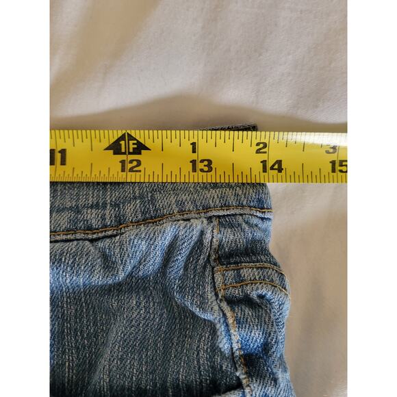 Tommy Jeans Premium Denim Red Label Size 7 Flared Leg Medium Wash - Picture 4 of 10